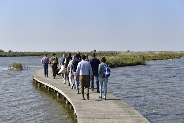 MKB-infra tijdens een excursie naar de Marker Wadden