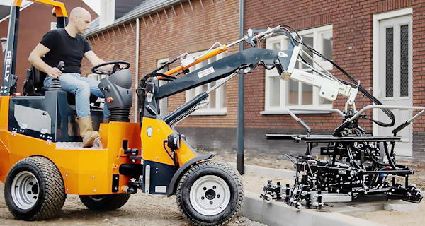 Als het kan: dan emissieloos en machinaal werken. Foto: De Schans BV.